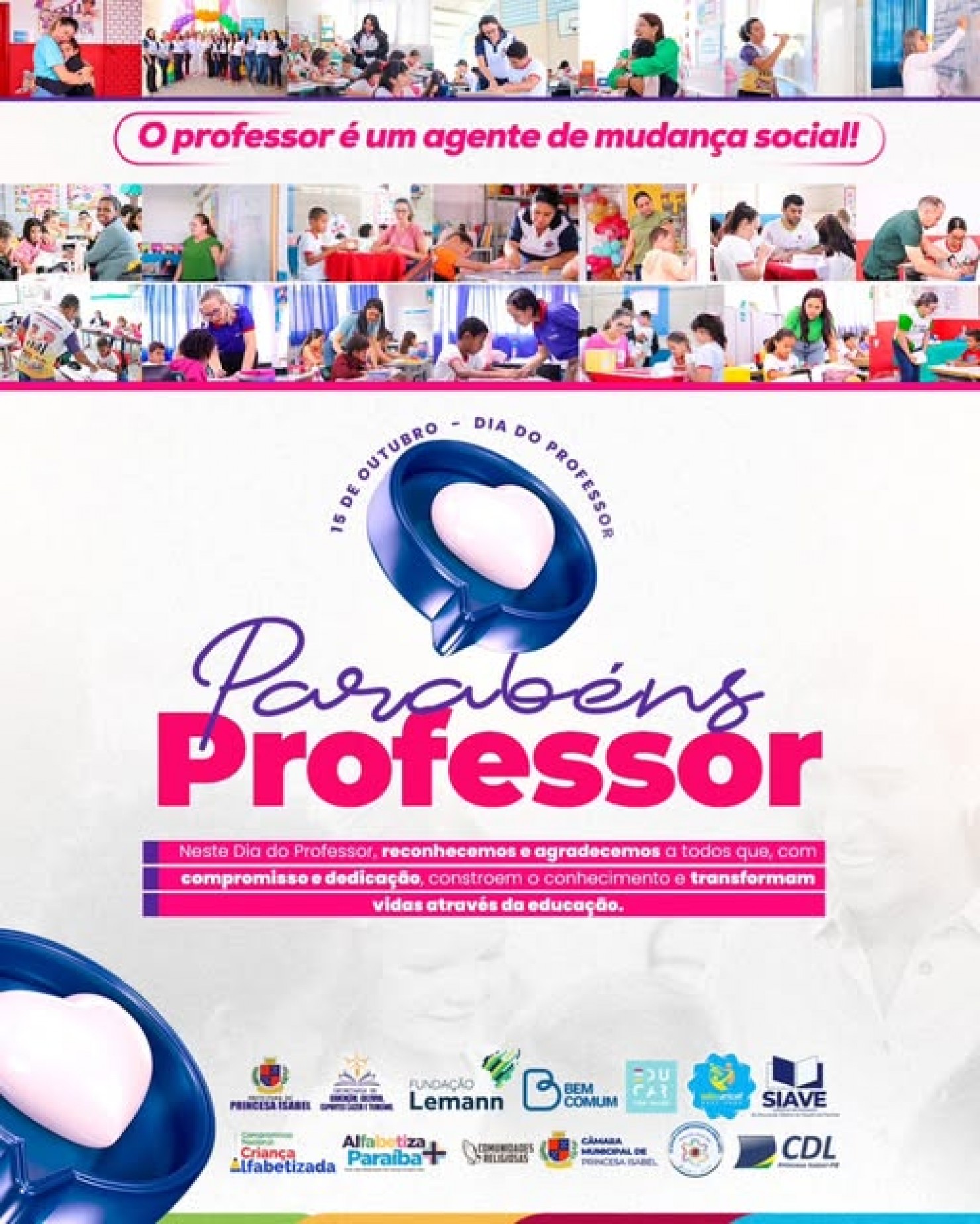 15 DE OUTUBRO - DIA DO PROFESSOR