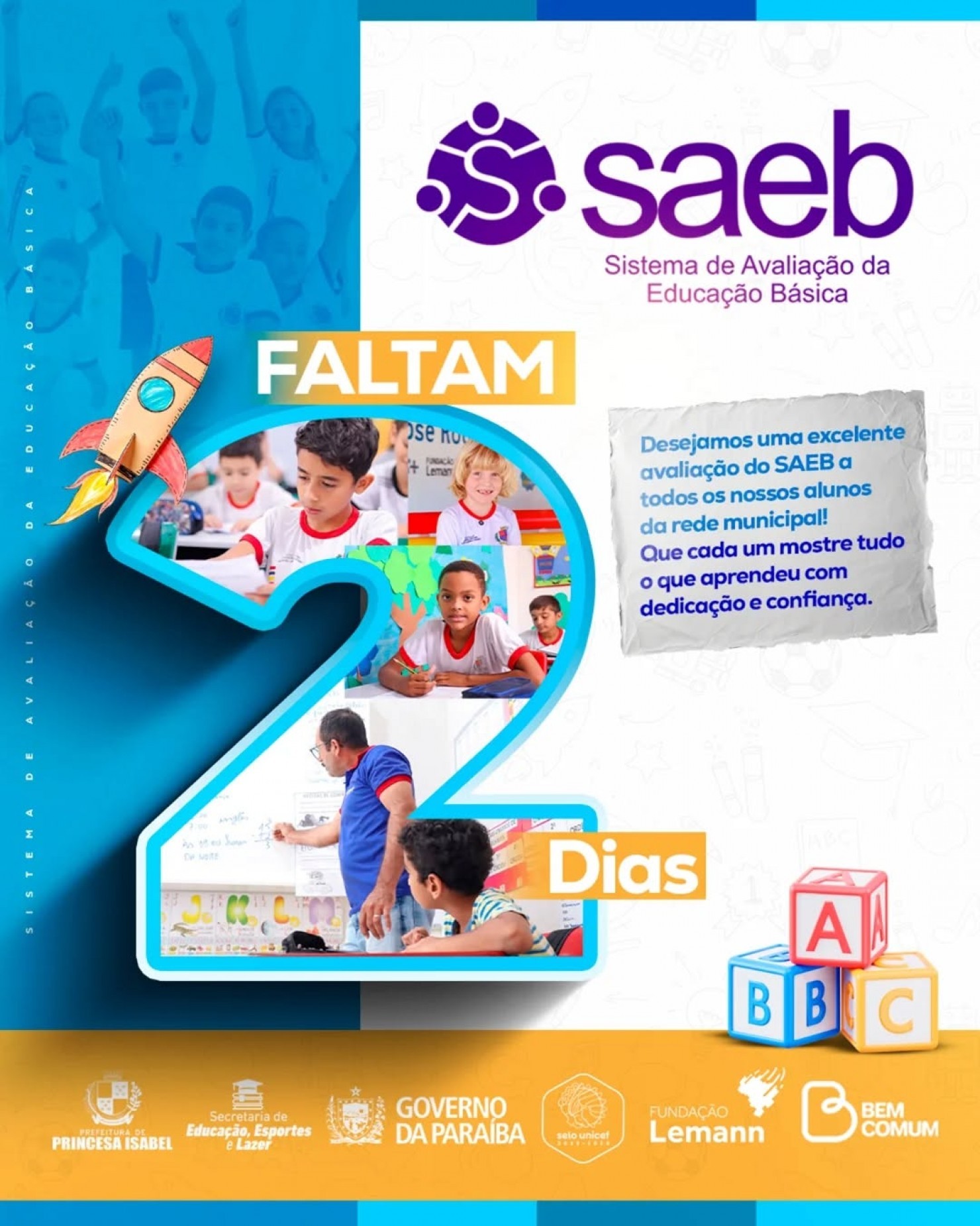 Faltam 2 dias!