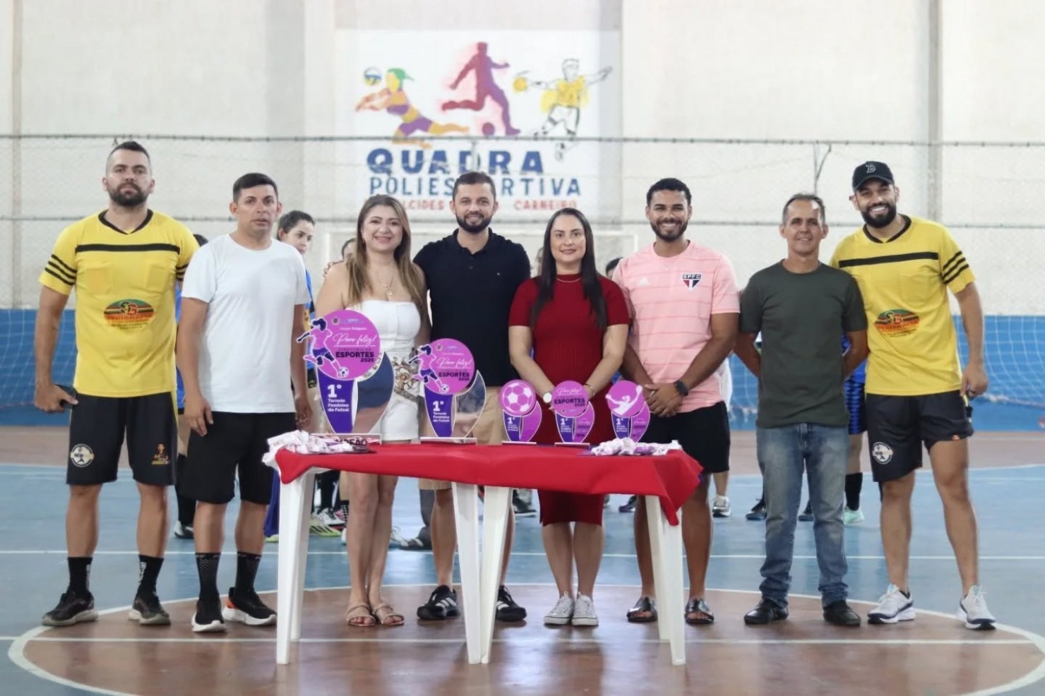 TORNEIO QUADRANGULAR FEMININO É SUCESSO E CELEBRA O PROTAGONISMO DA MULHERES EM PRINCESA