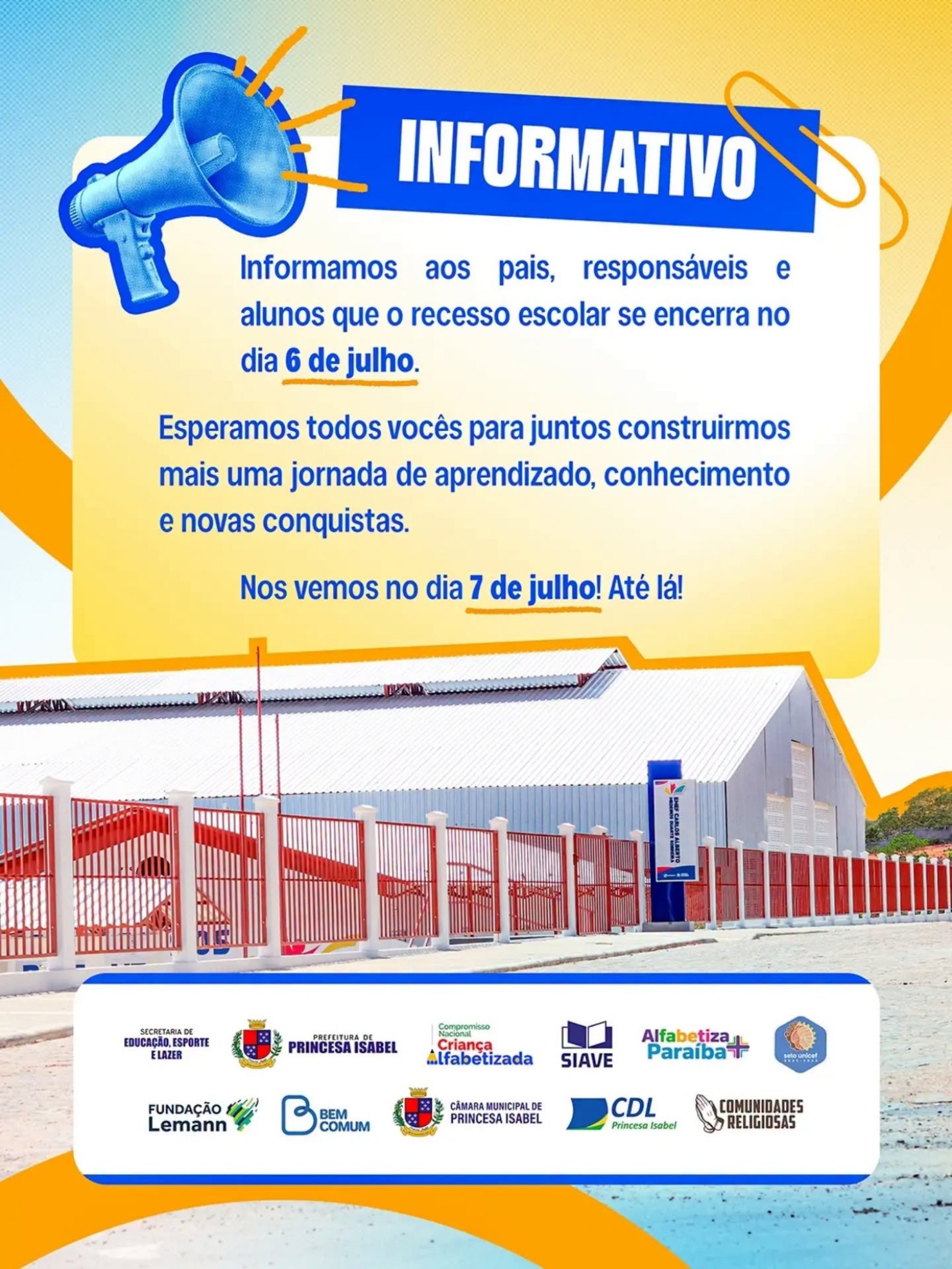 RECESSO ESCOLAR